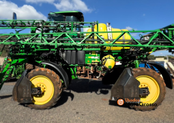PULVERIZADOR JOHN DEERE M4025 – 27 METROS DE BARRA C/ PILOTO E GPS ANTENA 6000 completo