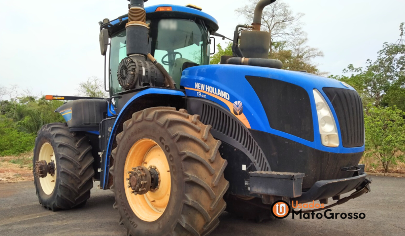 TRATOR NEW HOLLAND T9.480 – 426 CV DE POTÊNCIA C/ PILOTO E GPS TRAÇÃO INTEGRAL 4X4 completo