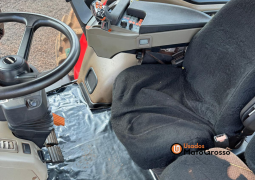 TRATOR CASE MAGNUM 340 – C/ PILOTO E GPS SUSPENSÃO DIANTEIRA DUAL FRENTE E TRÁS completo