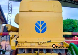 COLHEITADEIRA NEW HOLLAND TC57 – PLATAFORMA 19 PÉS PENEIRA NIVELANTE completo