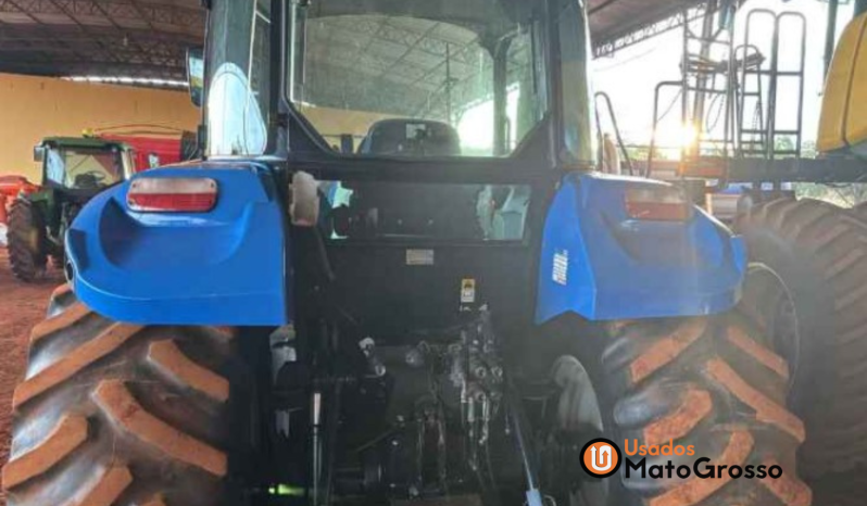 TRATOR NEW HOLLAND T6.110 – C/ CONJUNTO FRONTAL CONCHA E LÂMINA completo
