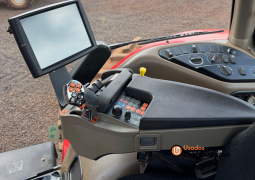TRATOR CASE MAGNUM 340 – C/ PILOTO E GPS SUSPENSÃO DIANTEIRA DUAL FRENTE E TRÁS completo