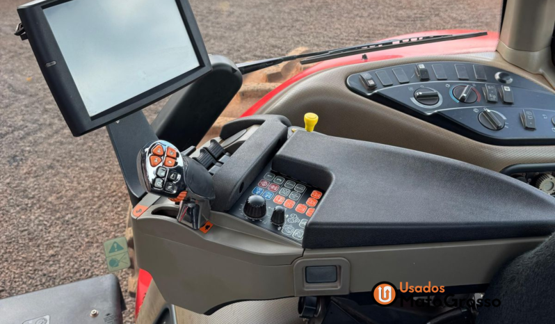 TRATOR CASE MAGNUM 340 – C/ PILOTO E GPS SUSPENSÃO DIANTEIRA DUAL FRENTE E TRÁS completo