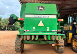 COLHEITADEIRA JOHN DEERE MODELO 1550 – PLATAFORMA 22 PÉS CARACOL completo