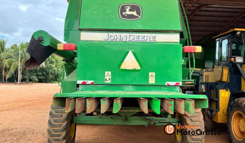 COLHEITADEIRA JOHN DEERE MODELO 1550 – PLATAFORMA 22 PÉS CARACOL completo