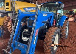 TRATOR NEW HOLLAND T6.110 – C/ CONJUNTO FRONTAL CONCHA E LÂMINA completo