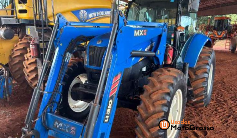 TRATOR NEW HOLLAND T6.110 – C/ CONJUNTO FRONTAL CONCHA E LÂMINA completo