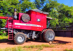 COLHEITADEIRA MASSEY FERGUSON 9790 – PLATAFORMA 30 PÉS CARACOL completo