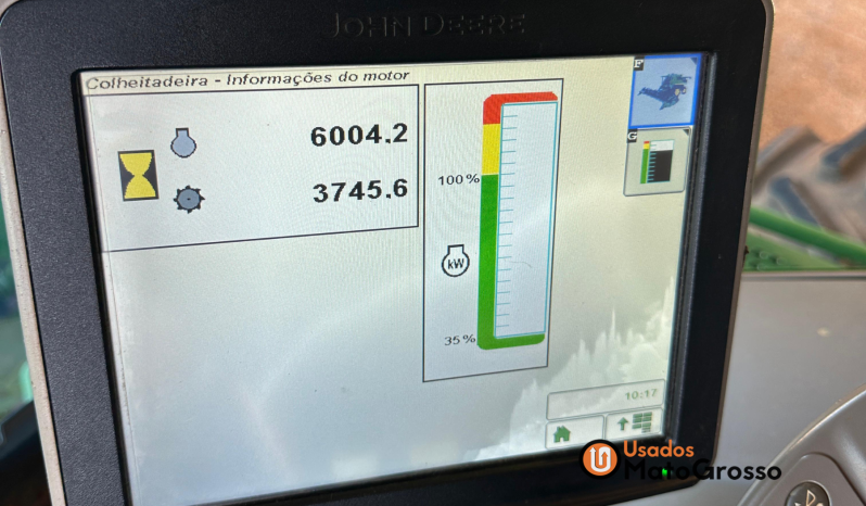 COLHEITADEIRA JOHN DEERE S680 – PLATAFORMA  40 PÉS DRAPER completo