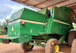 COLHEITADEIRA JOHN DEERE MODELO 1550 – PLATAFORMA 22 PÉS CARACOL completo