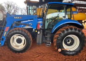 TRATOR NEW HOLLAND T6.110 – C/ CONJUNTO FRONTAL CONCHA E LÂMINA