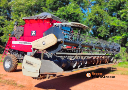 COLHEITADEIRA MASSEY FERGUSON 9790 – PLATAFORMA 30 PÉS CARACOL completo
