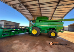 COLHEITADEIRA JOHN DEERE S680 – PLATAFORMA  40 PÉS DRAPER completo