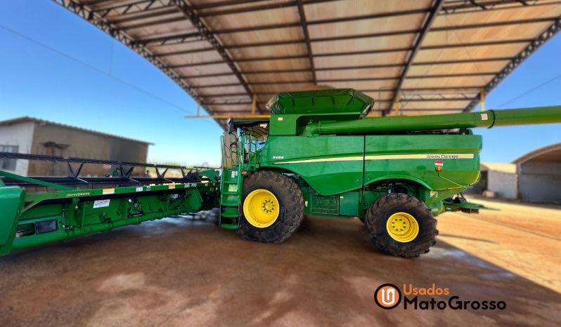 COLHEITADEIRA JOHN DEERE S680 – PLATAFORMA  40 PÉS DRAPER completo