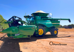 COLHEITADEIRA JOHN DEERE S680 – PLATAFORMA  40 PÉS DRAPER