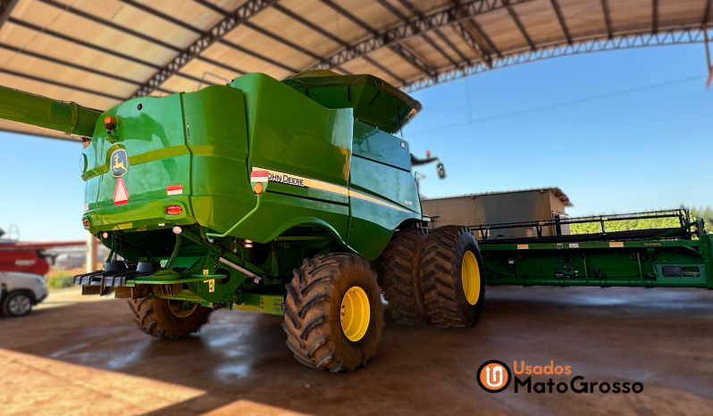 COLHEITADEIRA JOHN DEERE S680 – PLATAFORMA  40 PÉS DRAPER completo