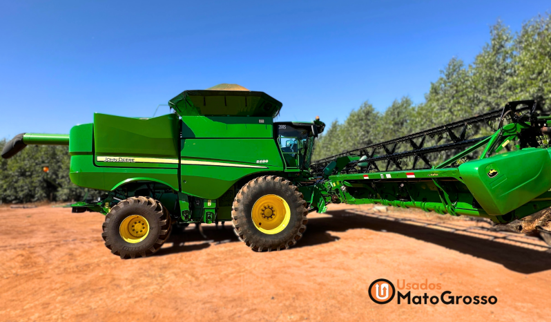 COLHEITADEIRA JOHN DEERE S680 – PLATAFORMA  40 PÉS DRAPER completo
