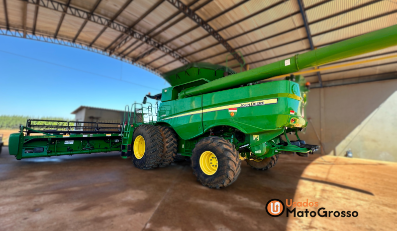 COLHEITADEIRA JOHN DEERE S680 – PLATAFORMA  40 PÉS DRAPER completo
