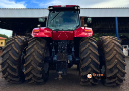 TRATOR CASE MAGNUM 340 – C/ PILOTO E GPS SUSPENSÃO DIANTEIRA DUAL FRENTE E TRÁS completo