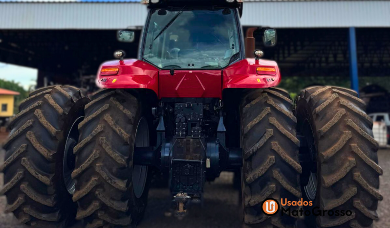 TRATOR CASE MAGNUM 340 – C/ PILOTO E GPS SUSPENSÃO DIANTEIRA DUAL FRENTE E TRÁS completo