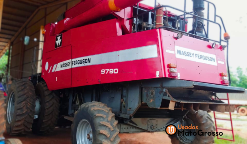 COLHEITADEIRA MASSEY FERGUSON 9790 – PLATAFORMA 30 PÉS CARACOL completo