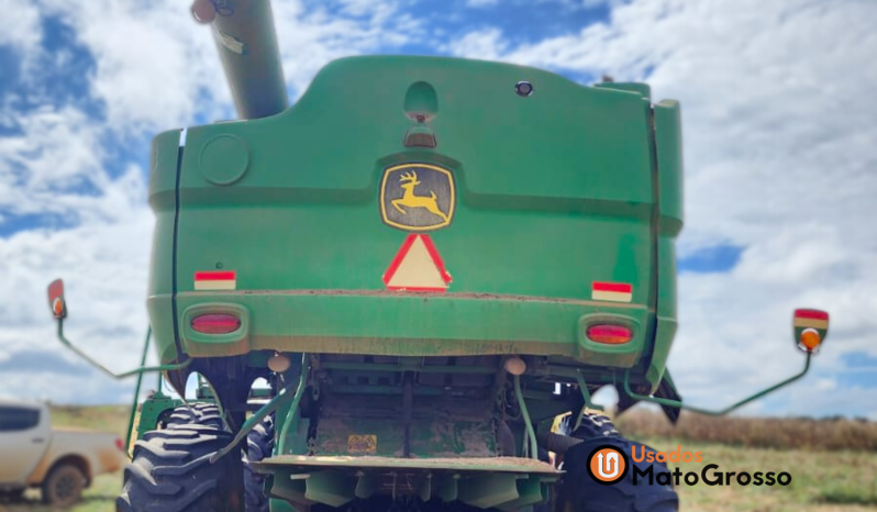 COLHEITADEIRA JOHN DEERE S550 – PLATAFORMA 630-30 PÉS CARACOL C/ PILOTO ANTENA 3000 completo