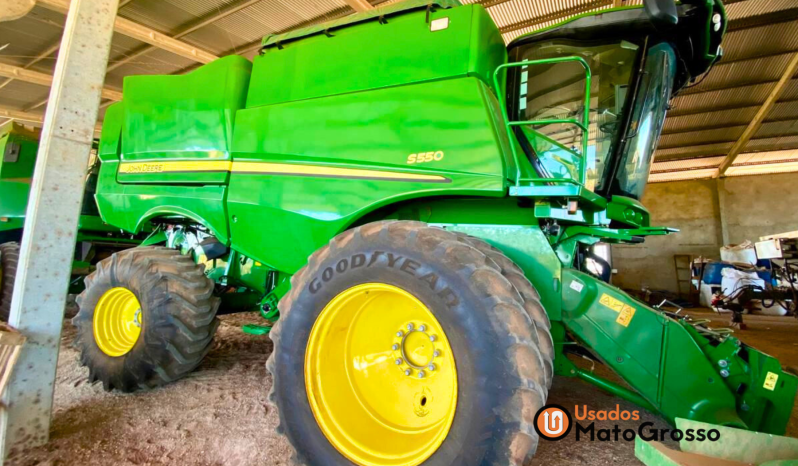 COLHEITADEIRA JOHN DEERE S550 – PLATAFORMA 30 PÉS DRAPER full