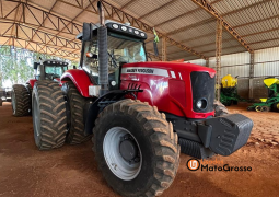 TRATOR MASSEY FERGUSON 7415 – DYNA 6  C/ PILOTO TRIMBLE completo