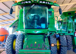 COLHEITADEIRA JOHN DEERE S550 – PLATAFORMA 30 PÉS DRAPER full