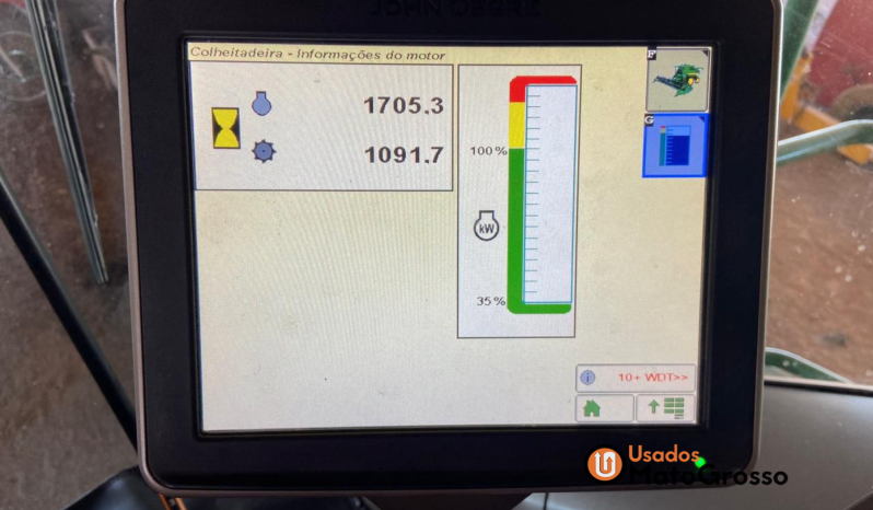 COLHEITADEIRA JOHN DEERE S550 – PLATAFORMA 30 PÉS DRAPER full