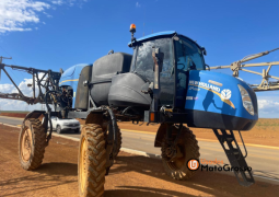 PULVERIZADOR NEW HOLLAND SP 2500 – 27 METROS DE BARRA C/ PILOTO TRIMBLE completo
